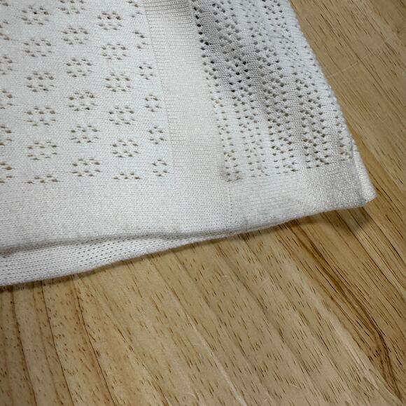 Boss Hugo Boss NWT C Feli Pointelle Fit and Flare Sweater Dress White Size XXL - Picture 9 of 12